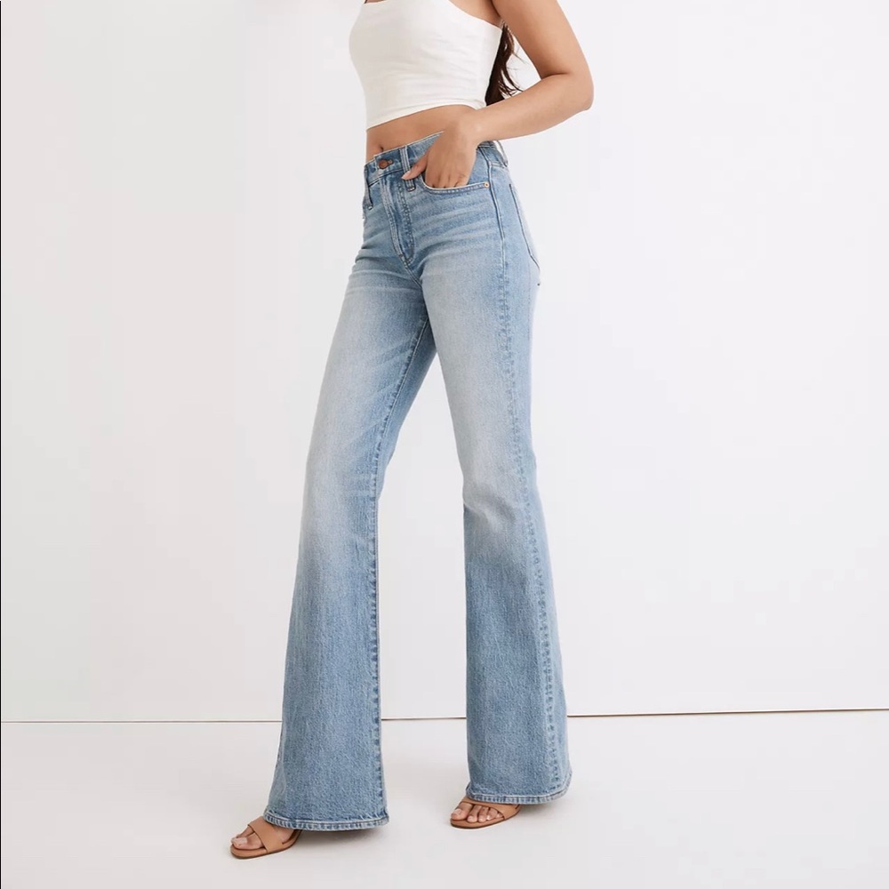 NWT! Madewell Petite Perfect Vintage Flare Jean